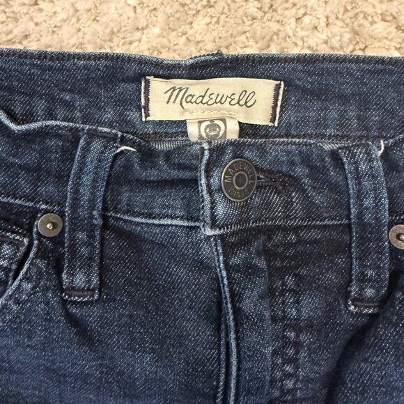 Madewell 10” High Rise Skinny Jeans Dark Wash Size 27 - Picture 9 of 9